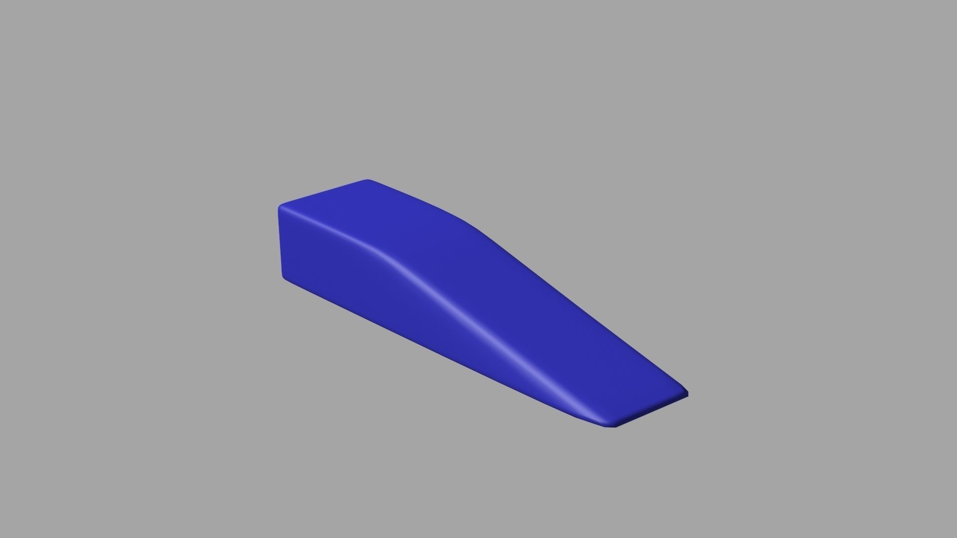 Door Stop Wedge 3D print model_3