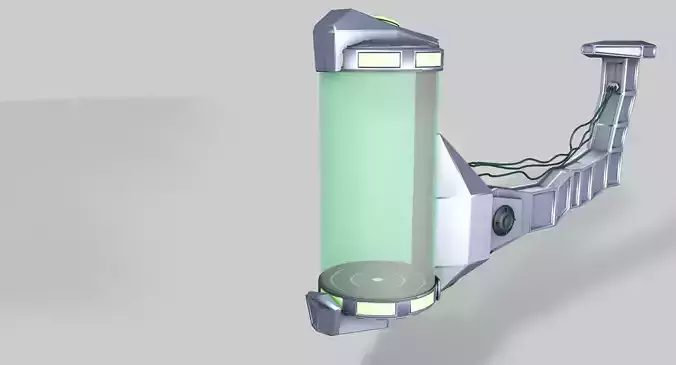 Sci-fi liquid container 