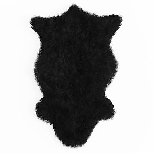 Bedside Sheepskin Rug 08 3D model