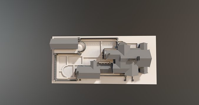 Dana Thomas House Frank Lloyd Wright 3D model