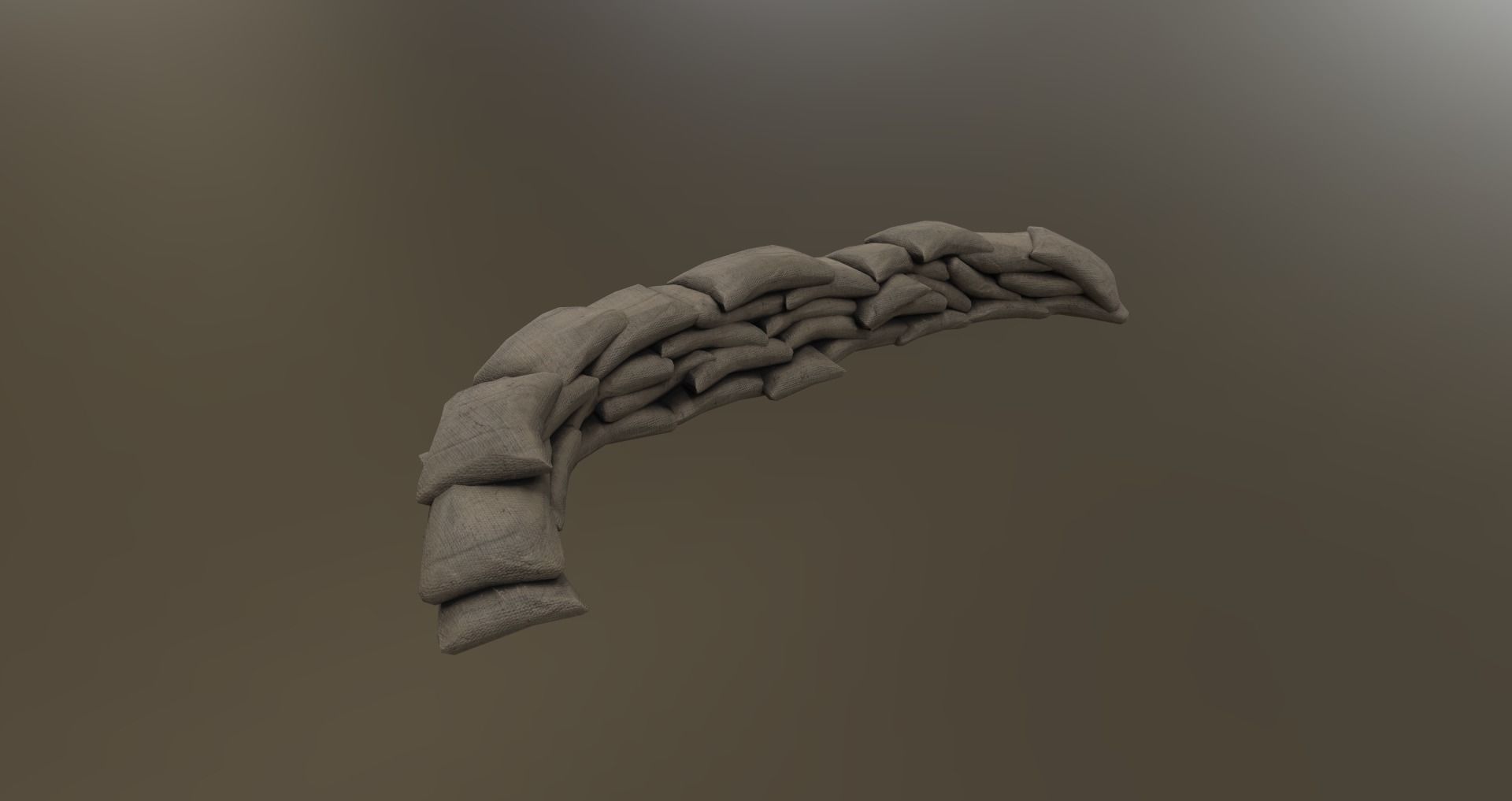 Low-Poly Mortar Pit Pack Low-poly 3D model_28