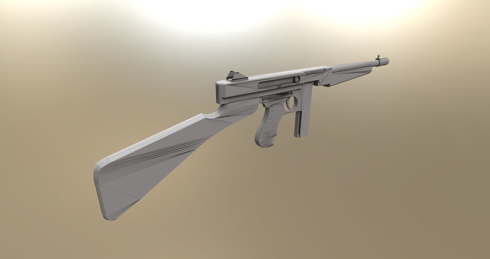 Low-Poly Mortar Pit Pack Low-poly 3D model_18