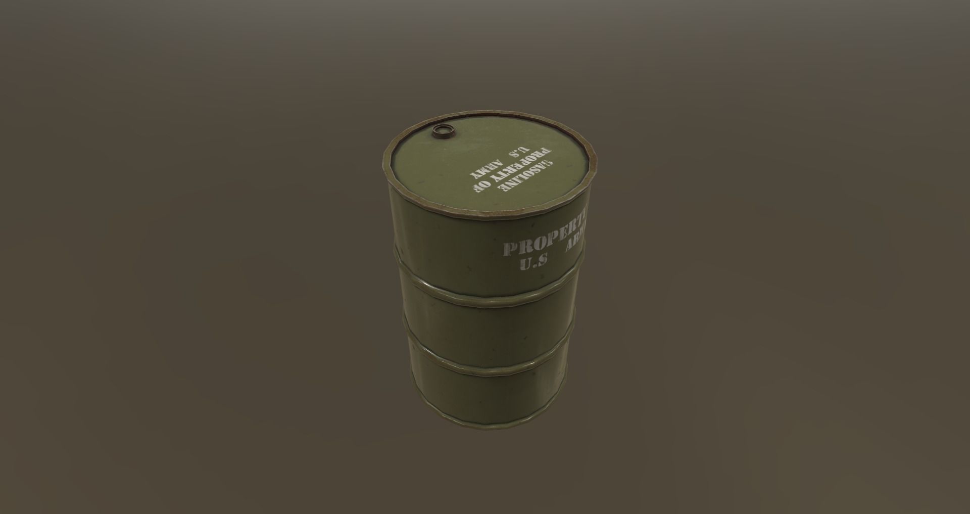 Low-Poly Mortar Pit Pack Low-poly 3D model_6