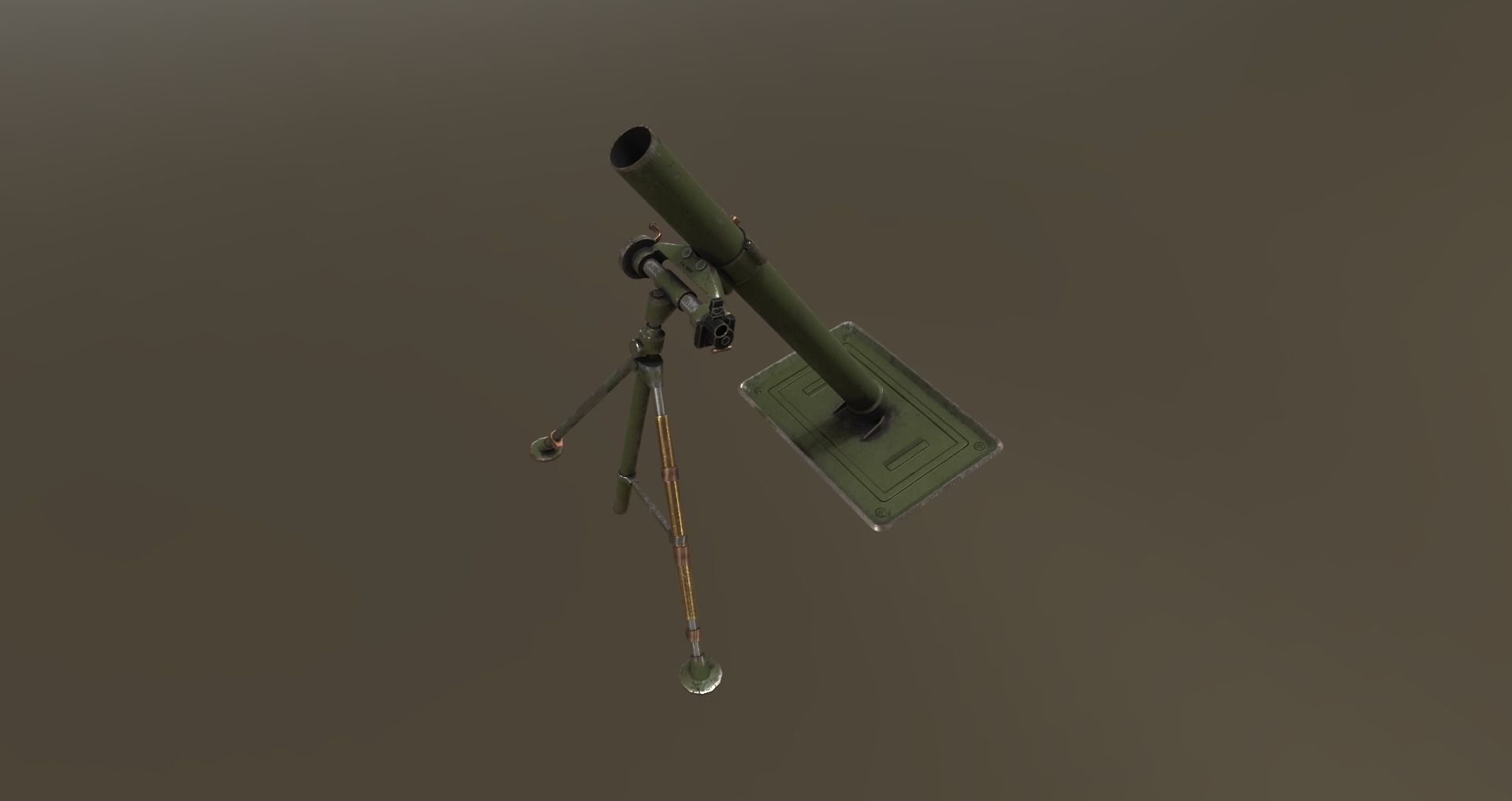 Low-Poly Mortar Pit Pack Low-poly 3D model_22