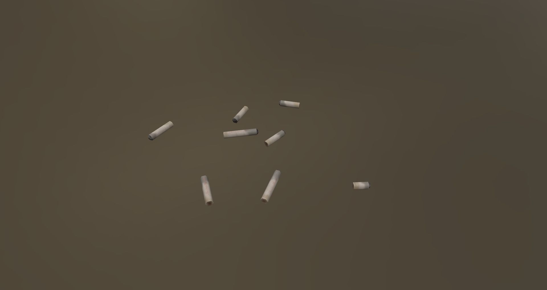 Low-Poly Mortar Pit Pack Low-poly 3D model_11