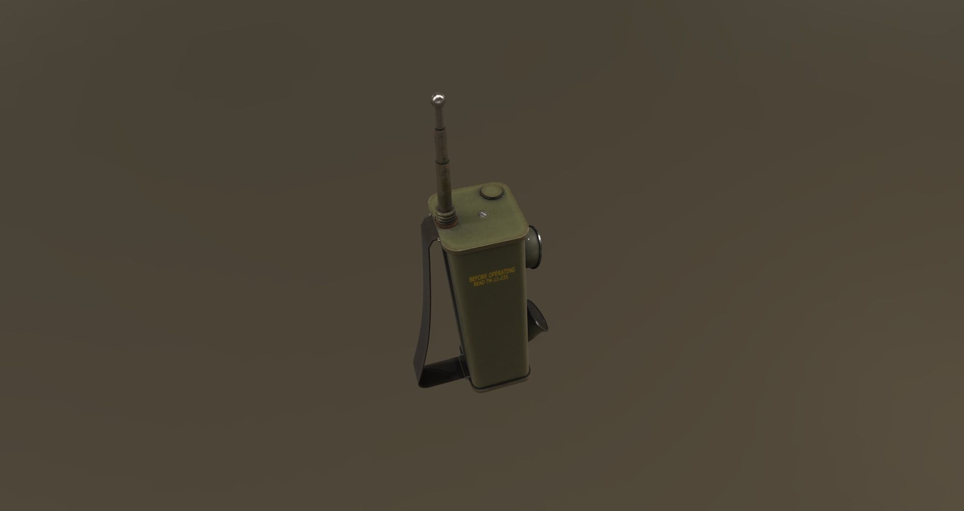 Low-Poly Mortar Pit Pack Low-poly 3D model_37