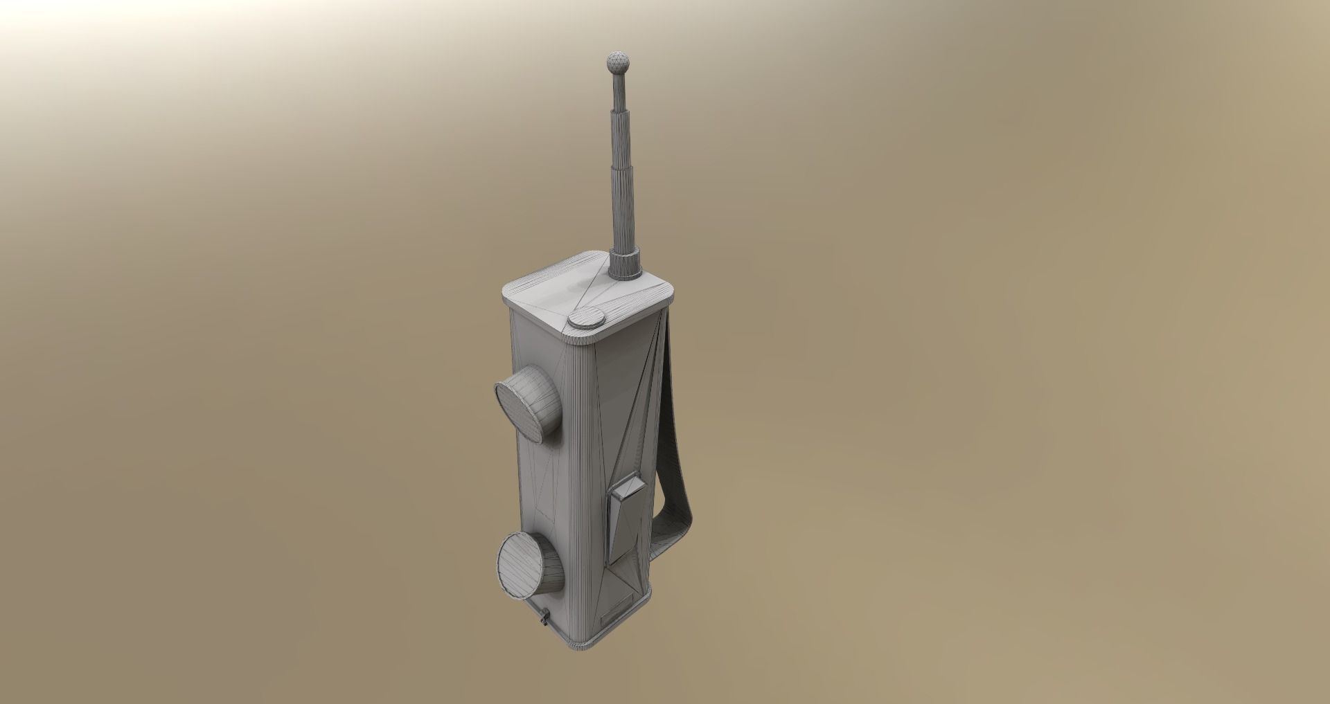 Low-Poly Mortar Pit Pack Low-poly 3D model_38