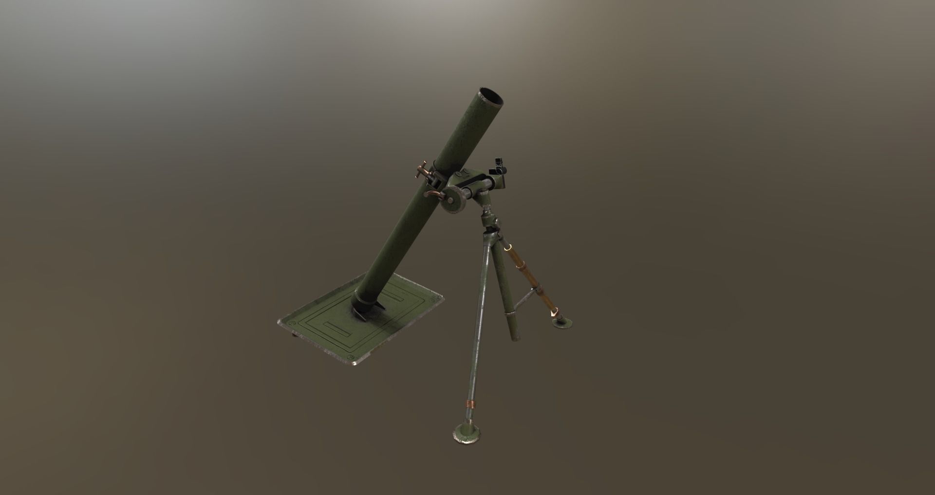 Low-Poly Mortar Pit Pack Low-poly 3D model_23