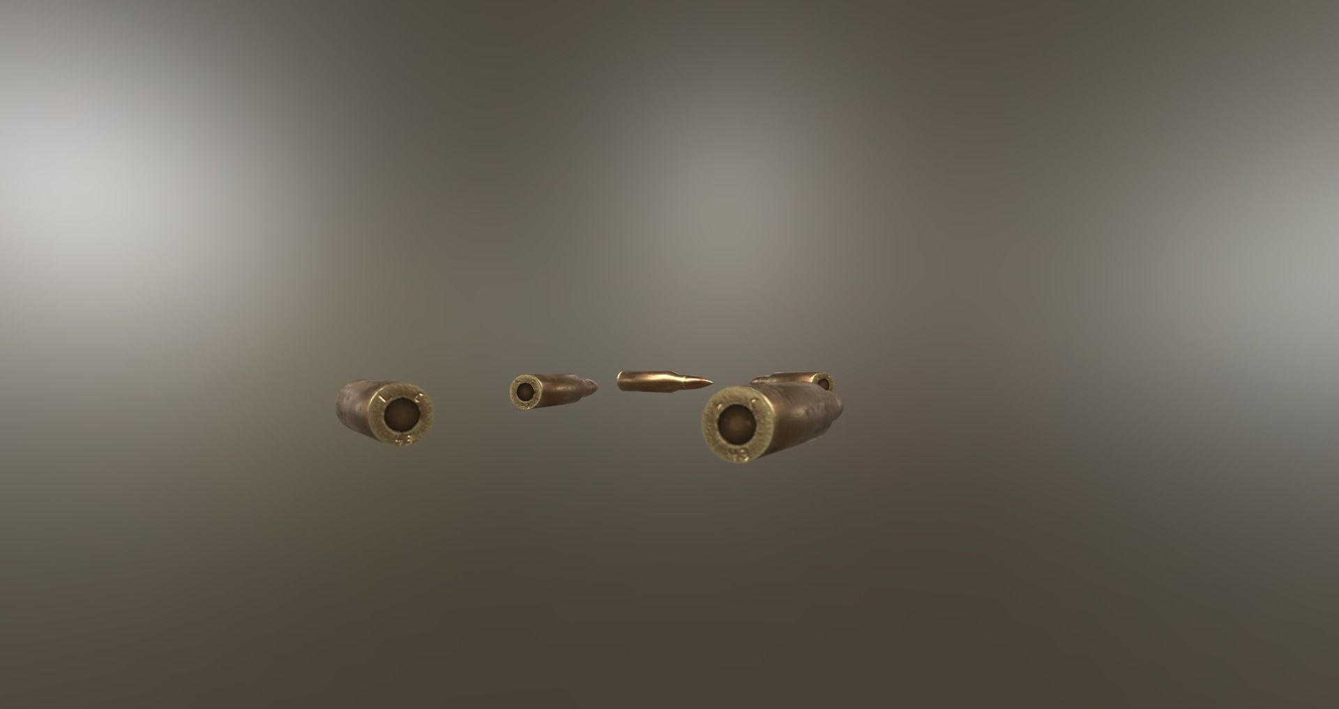 Low-Poly Mortar Pit Pack Low-poly 3D model_9