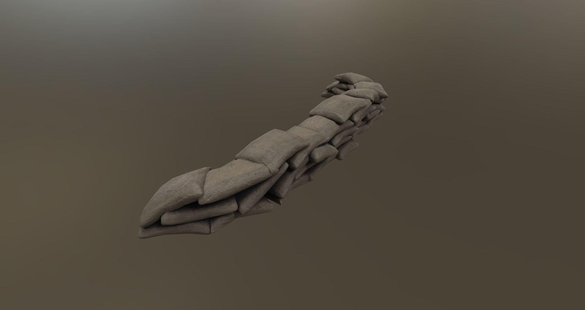 Low-Poly Mortar Pit Pack Low-poly 3D model_29