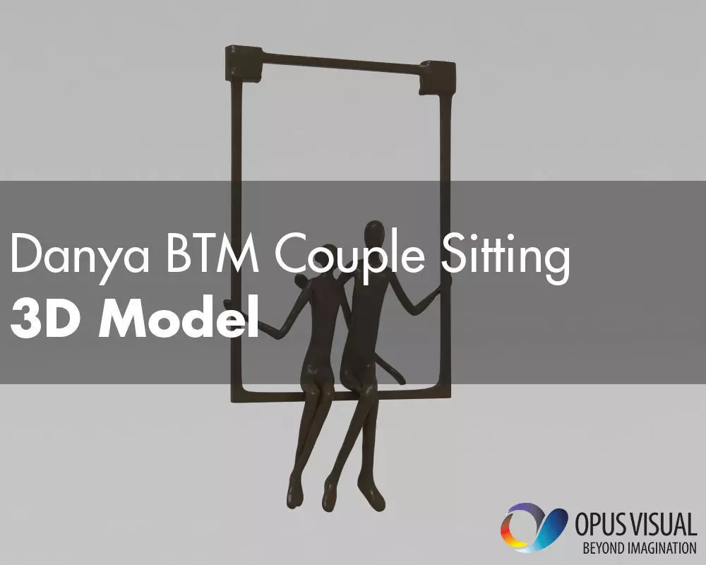 Danya BTM Couple Sitting 3D model