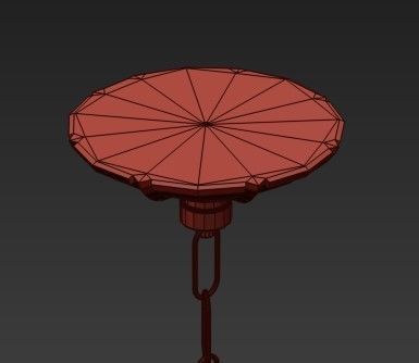 Paris Flea Market Large 8 Light Chandelier 3D model_3