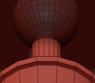 Pillar Table Lamp 3D model_3