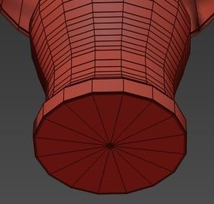 Blue Dogwood Table Lamp 3D model_4