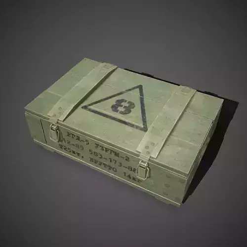 Army grenade box