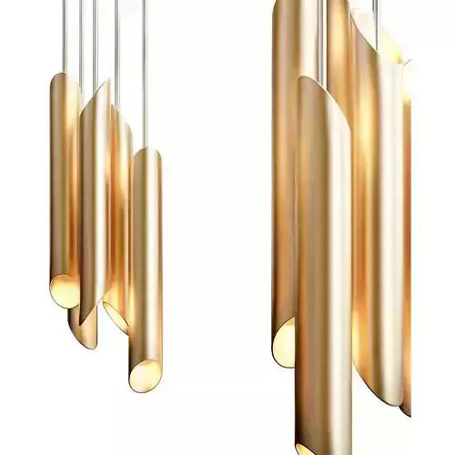 SIGNORINI COCO BAMBOO CHANDELIER 3D model