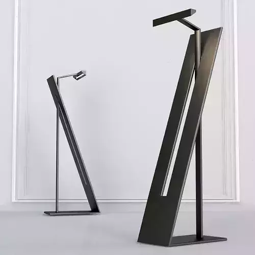 Fontaine Vertical 8 Light Chandelier 3D model