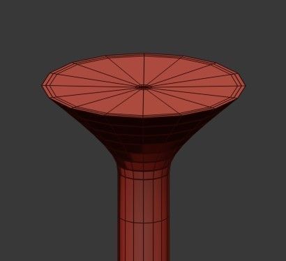 Vintage Twelve Arm Chandelier in the Style of Stilnovo 3D model_3