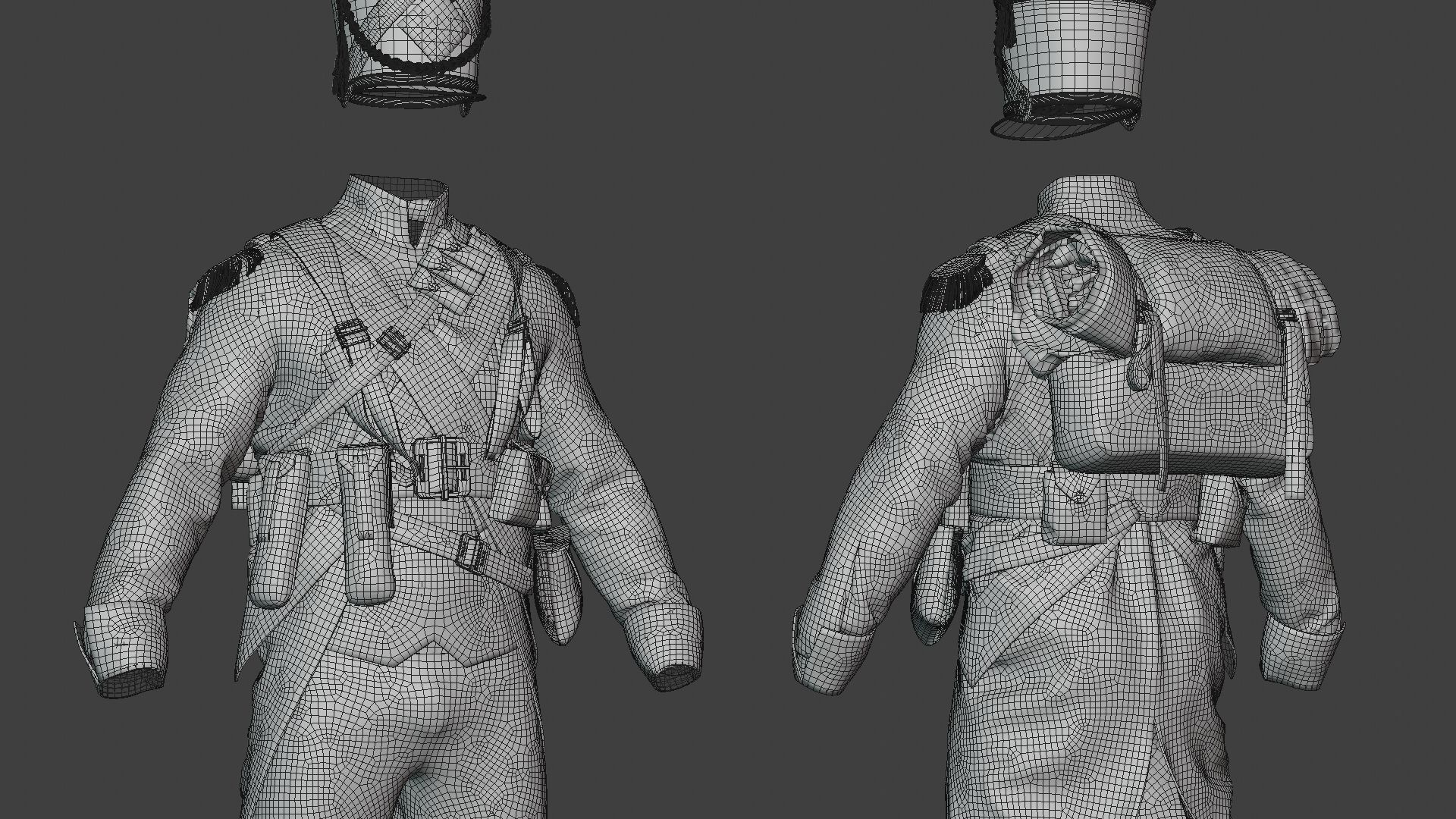 SOLDIER Grande Armee French 3D model_27