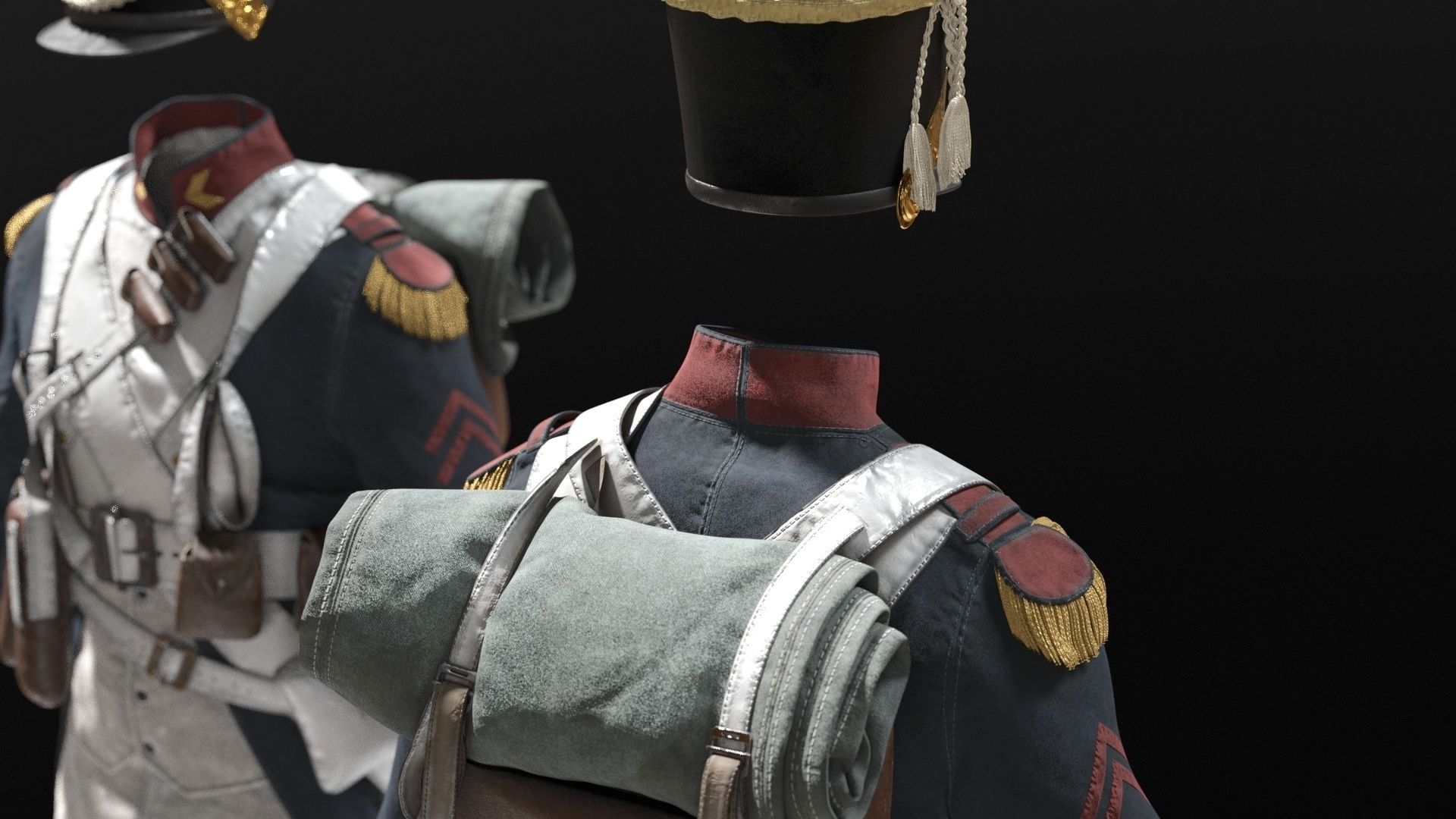 SOLDIER Grande Armee French 3D model_5