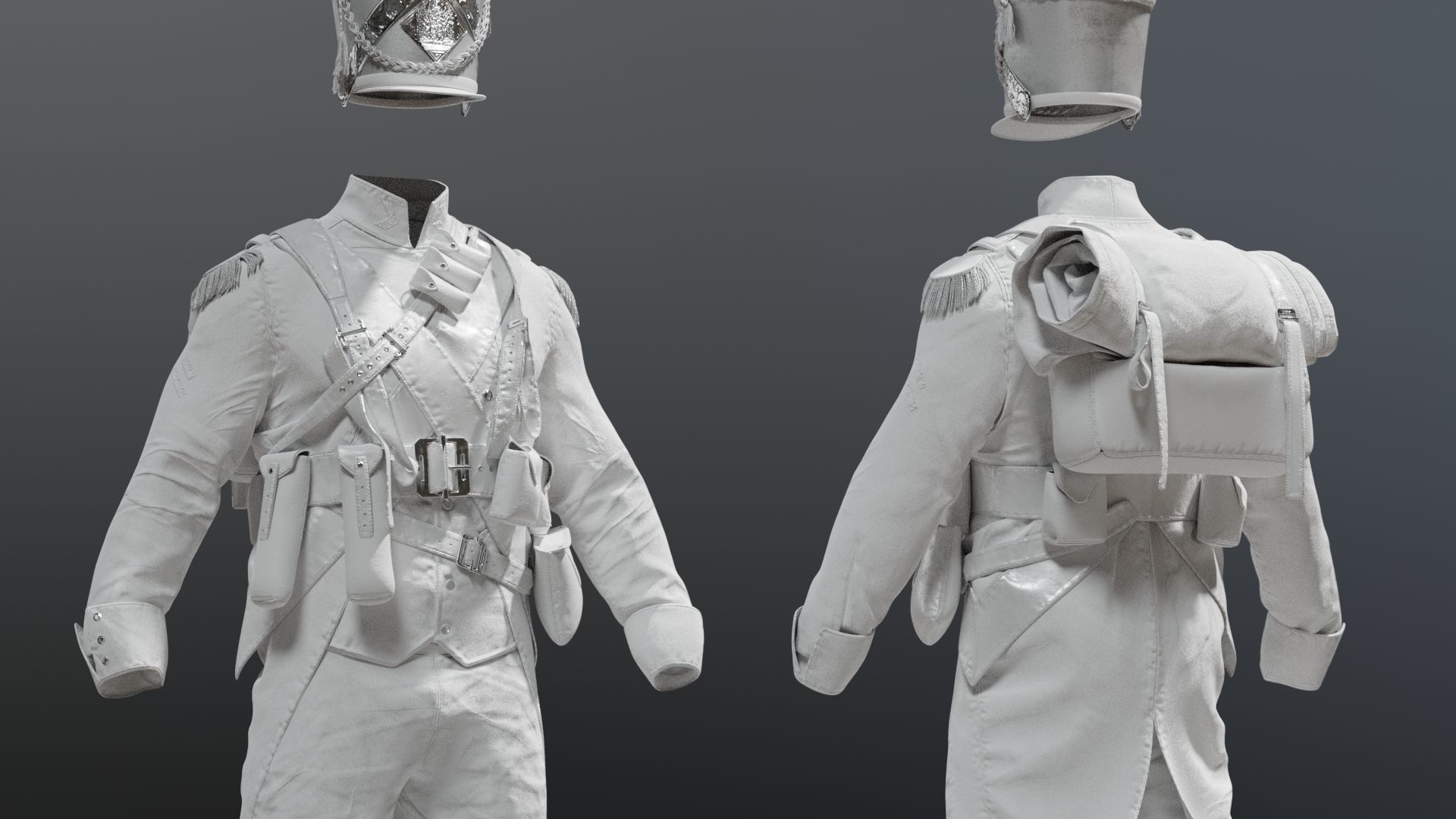 SOLDIER Grande Armee French 3D model_15