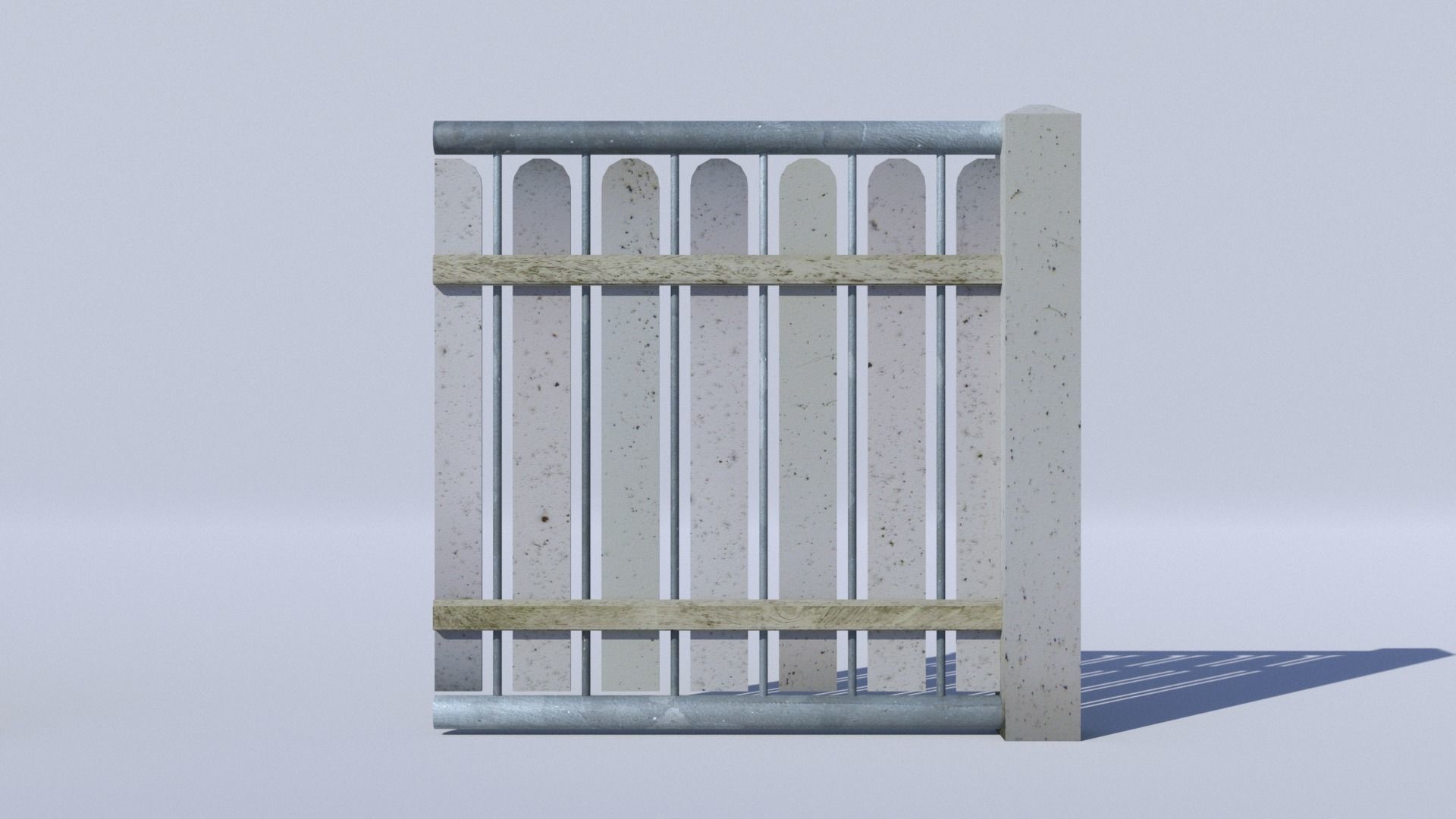 Fence 3D model_12