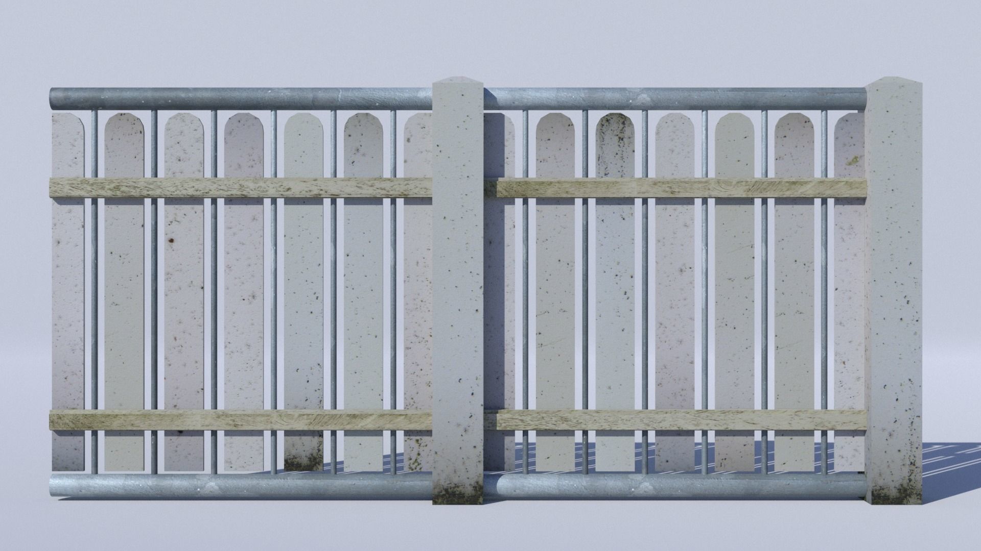 Fence 3D model_11