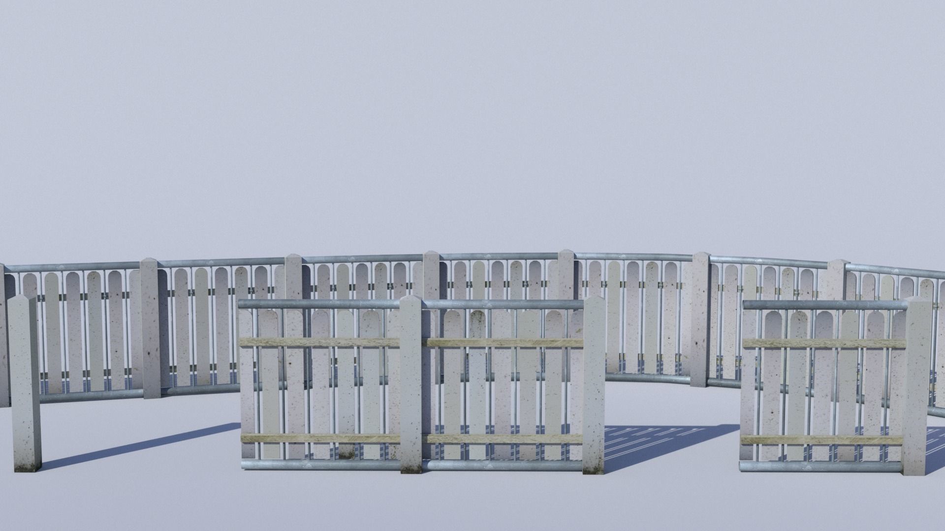 Fence 3D model_10
