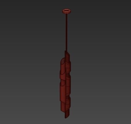 Pendant Light 3D model_1