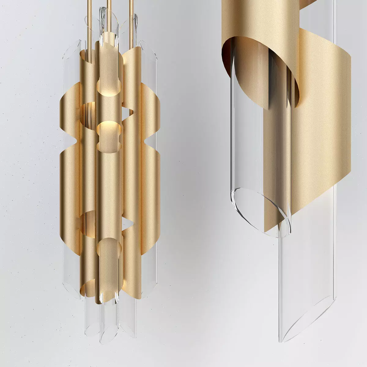Pendant Light 3D model_0