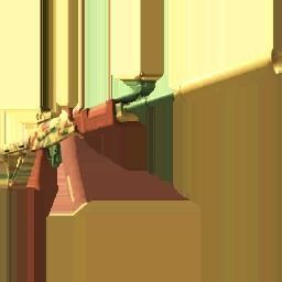 Weapon Pack Low-poly 3D model_4