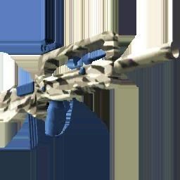 Weapon Pack Low-poly 3D model_3