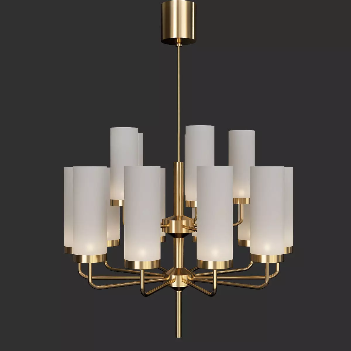 Hans Agne Jakobsso Chandelier 3D model_0