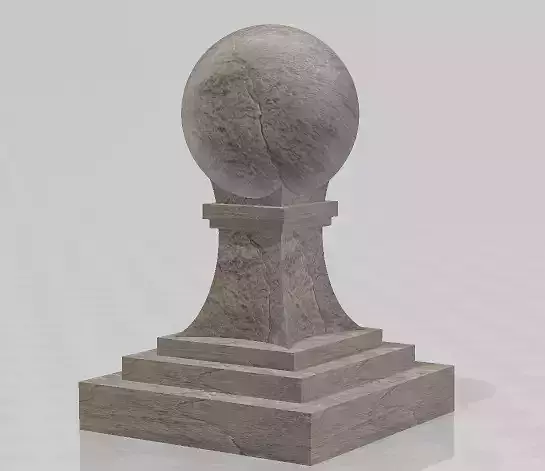 Baluster ball finial 