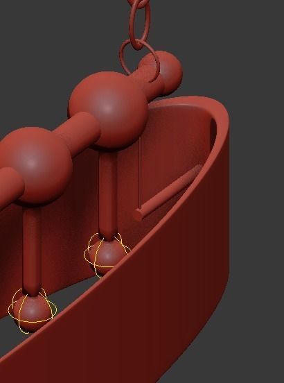 Currey Company Lighting Stillman Oval Chandelier 3D model_5