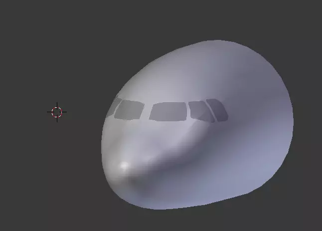 Airbus A320-200 Low-poly 3D model_0