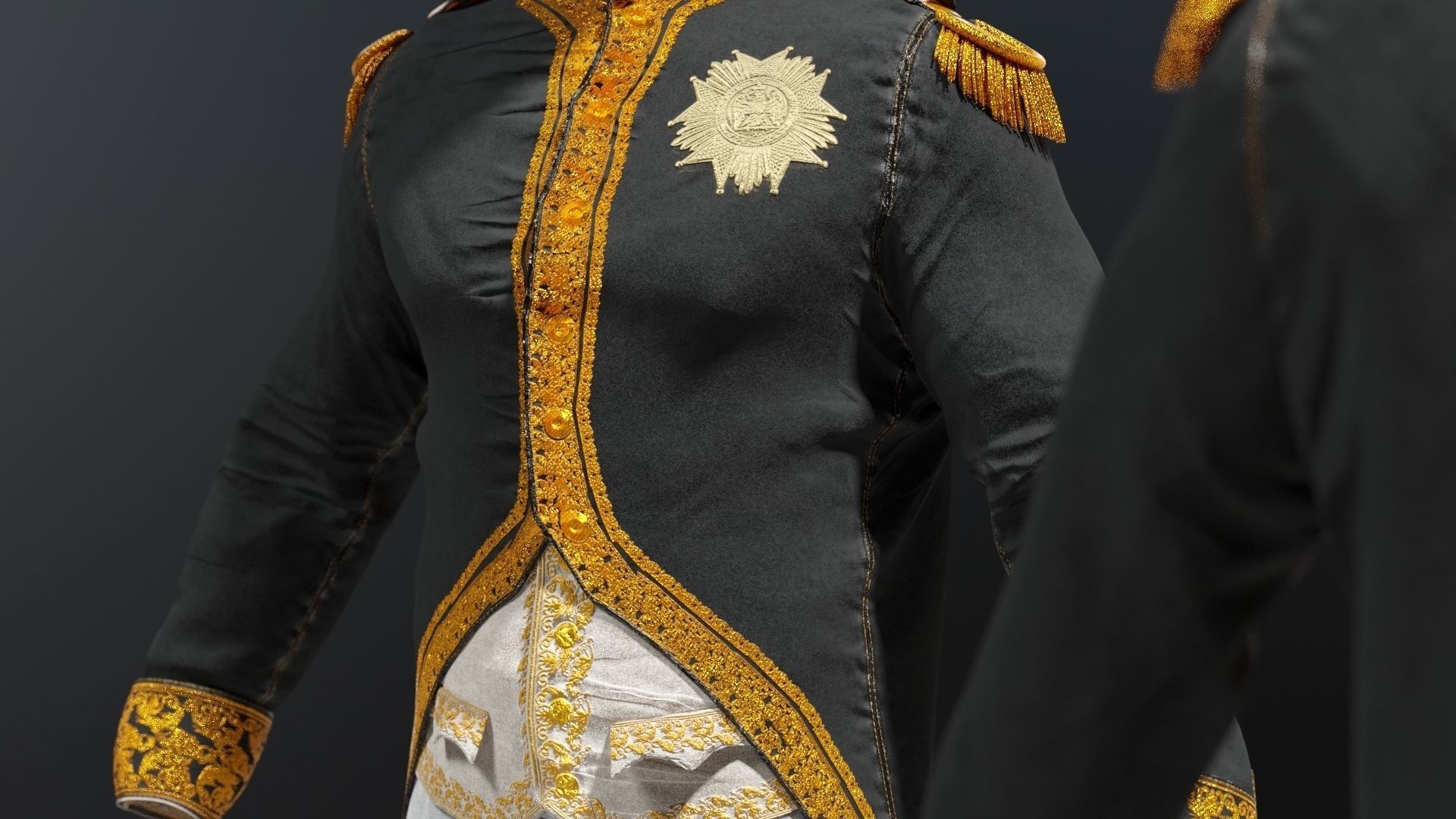 SOLDIER French NAPOLEON 3D model_31