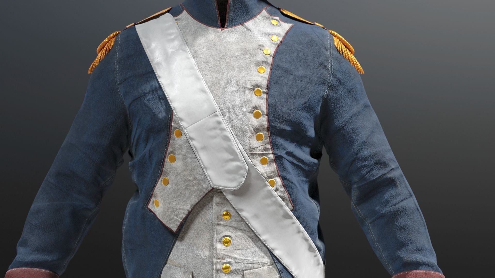 SOLDIER French NAPOLEON 3D model_22