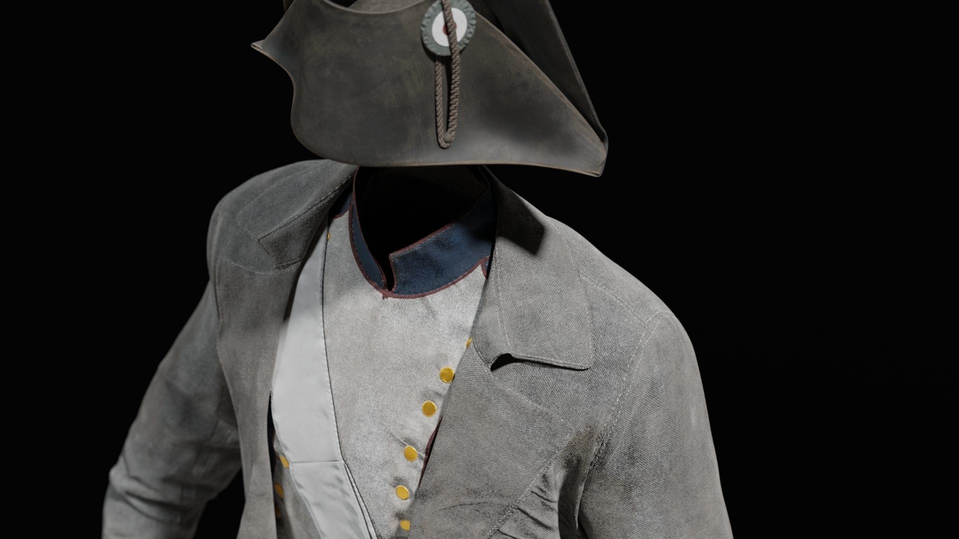 SOLDIER French NAPOLEON 3D model_9