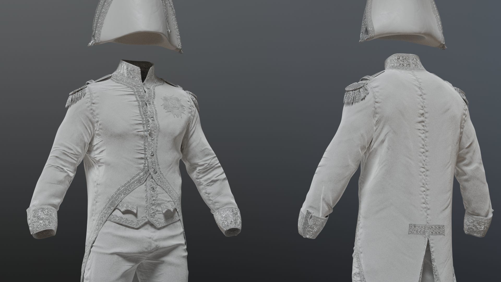 SOLDIER French NAPOLEON 3D model_63