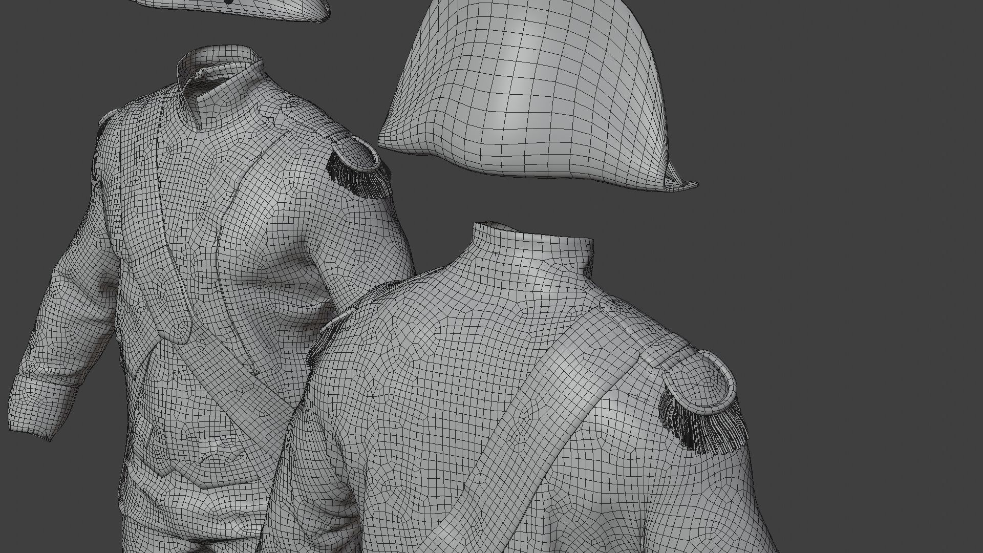 SOLDIER French NAPOLEON 3D model_85