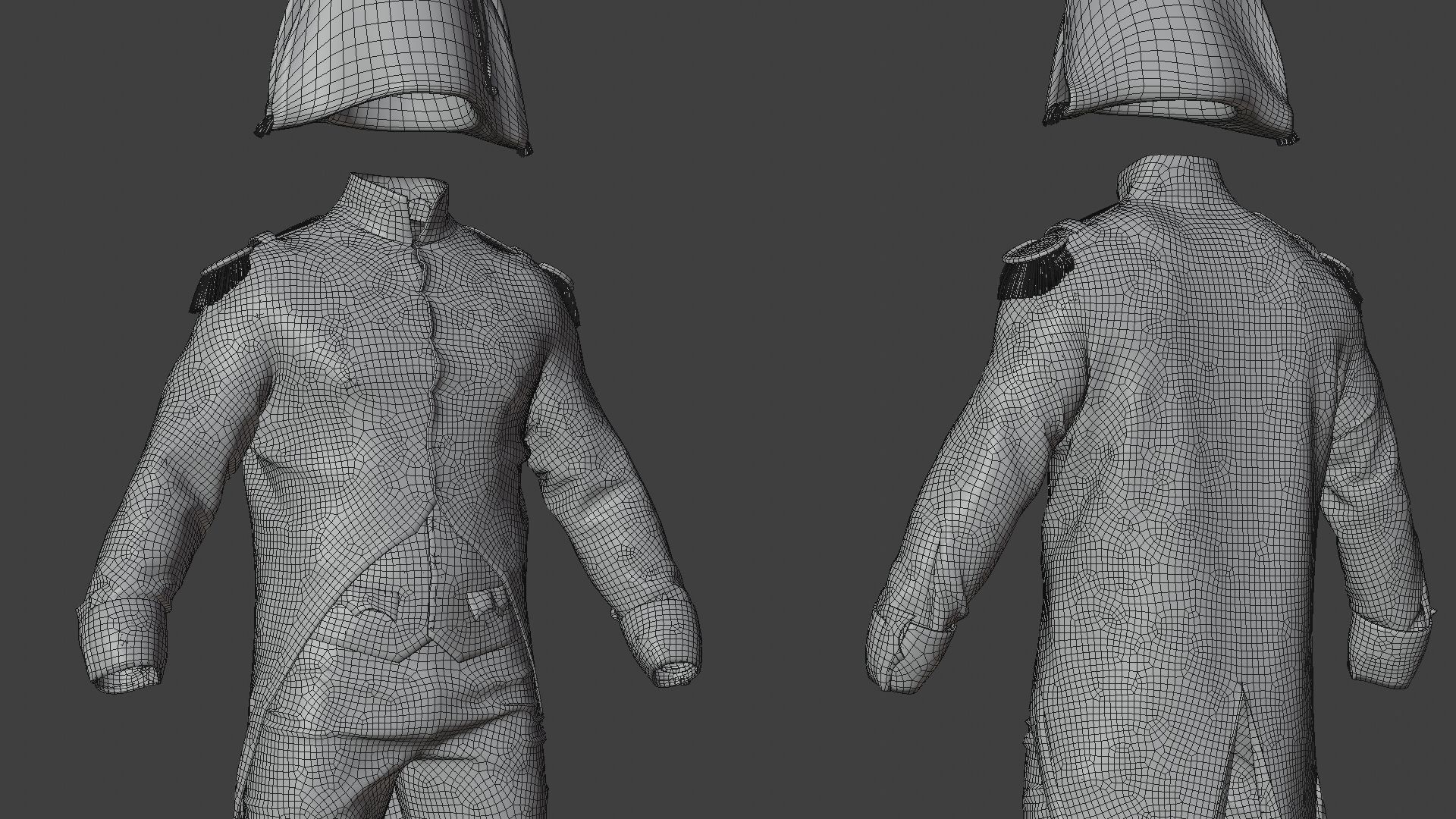 SOLDIER French NAPOLEON 3D model_95
