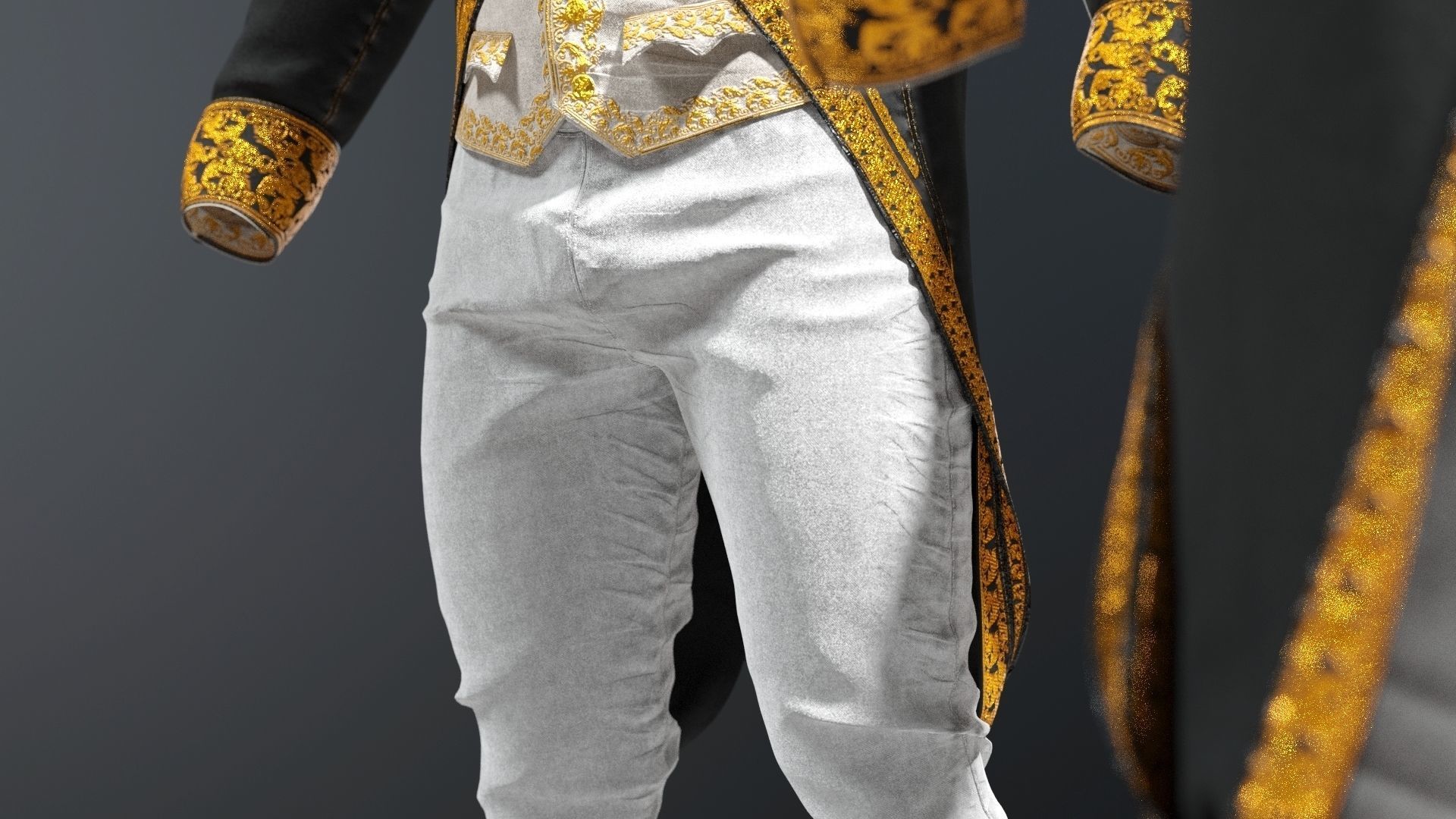 SOLDIER French NAPOLEON 3D model_35