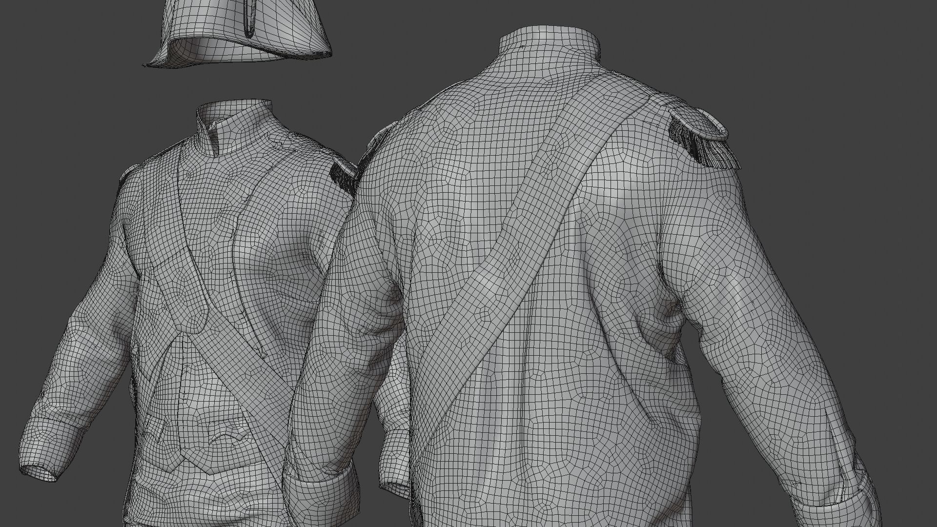 SOLDIER French NAPOLEON 3D model_97