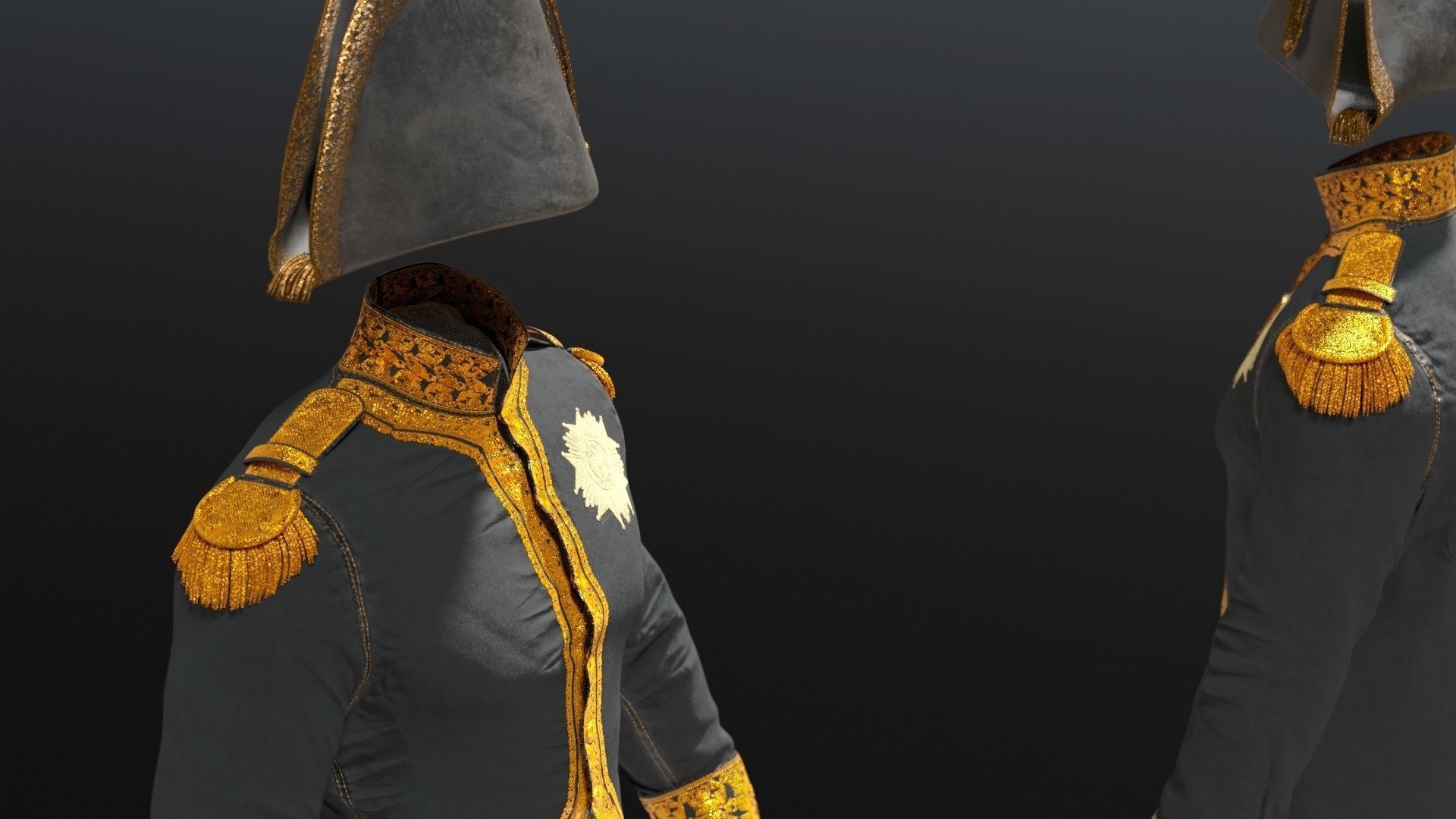 SOLDIER French NAPOLEON 3D model_27