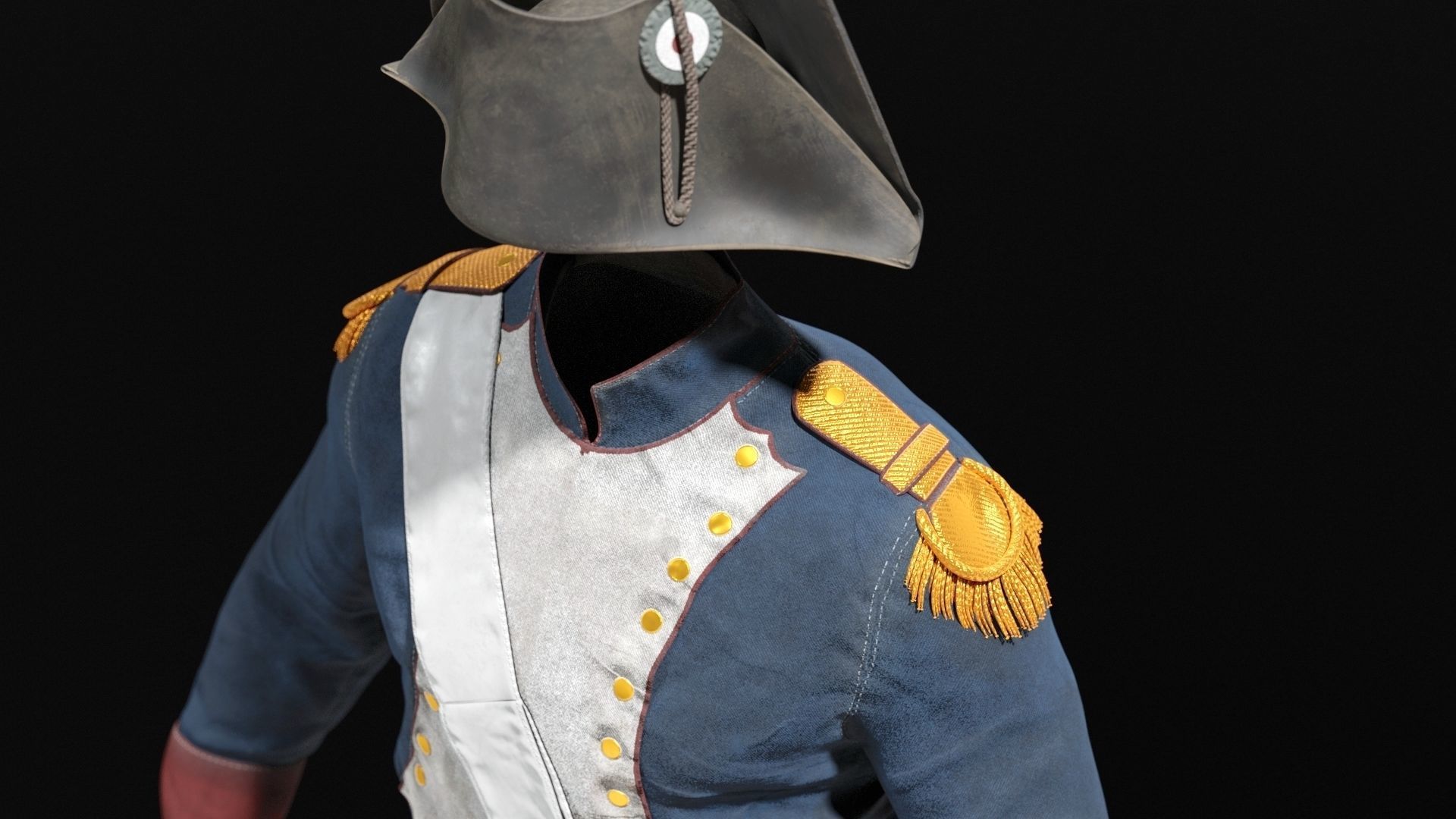 SOLDIER French NAPOLEON 3D model_17