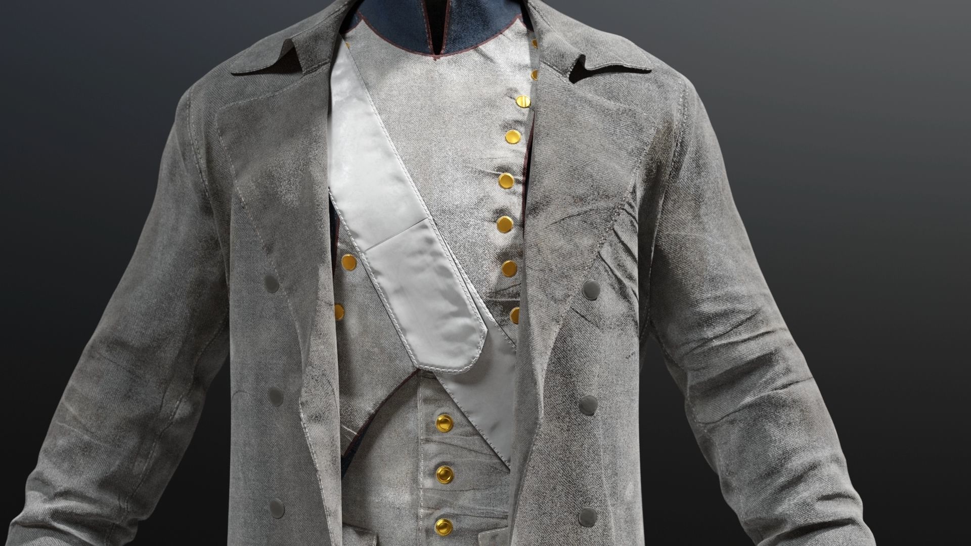 SOLDIER French NAPOLEON 3D model_11