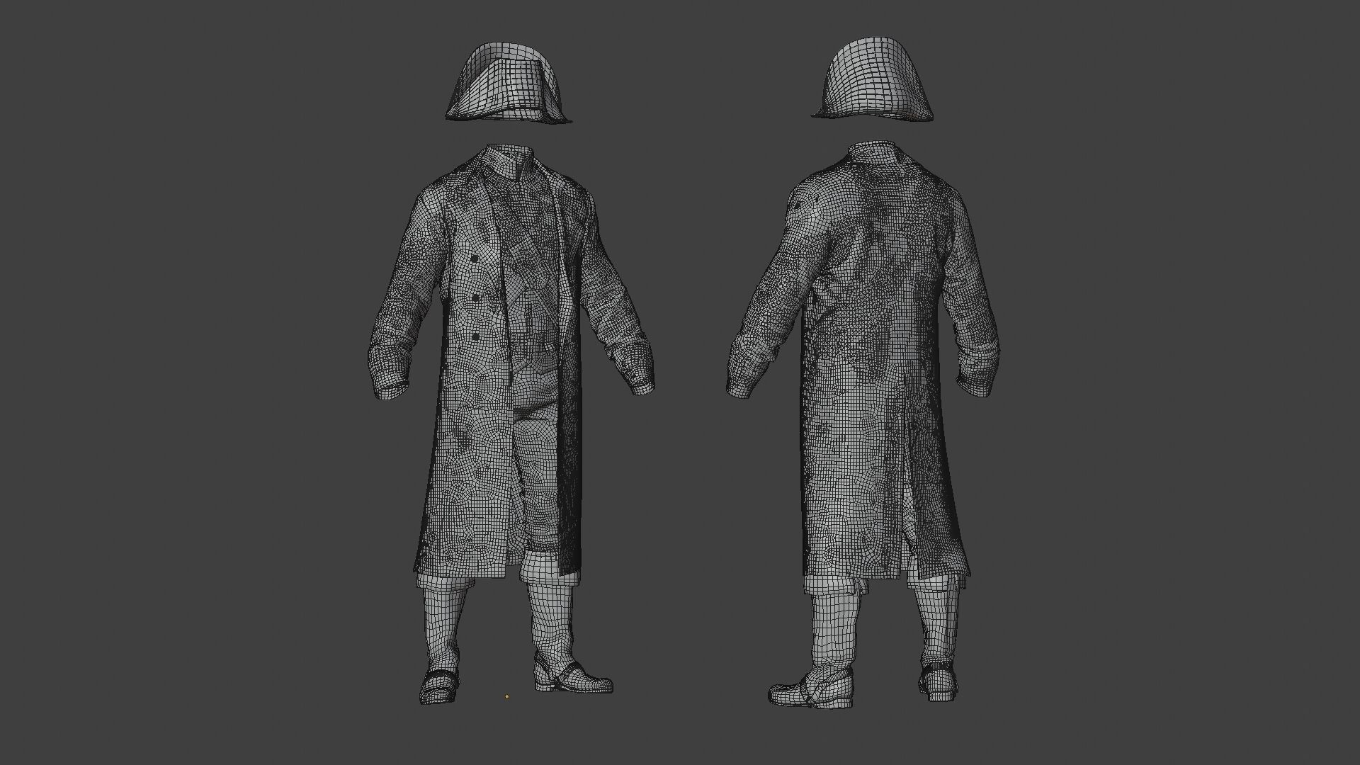 SOLDIER French NAPOLEON 3D model_78