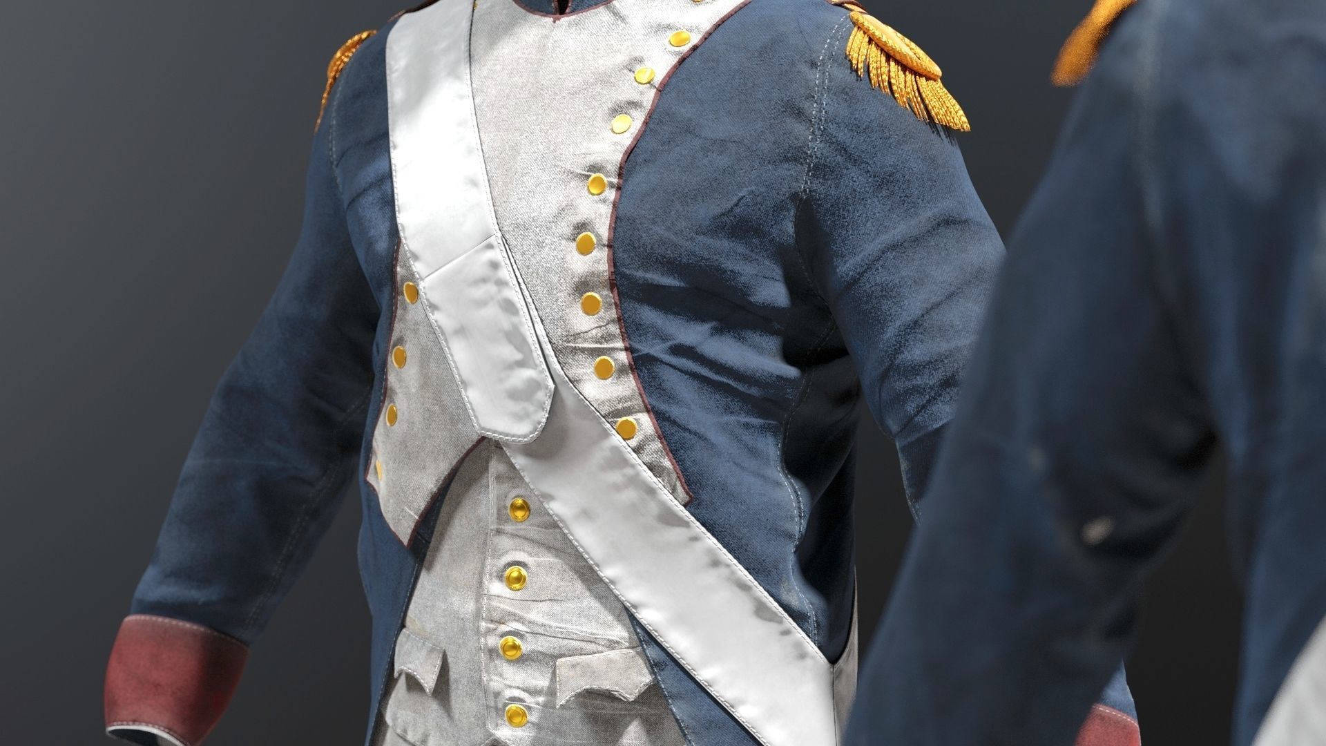 SOLDIER French NAPOLEON 3D model_19