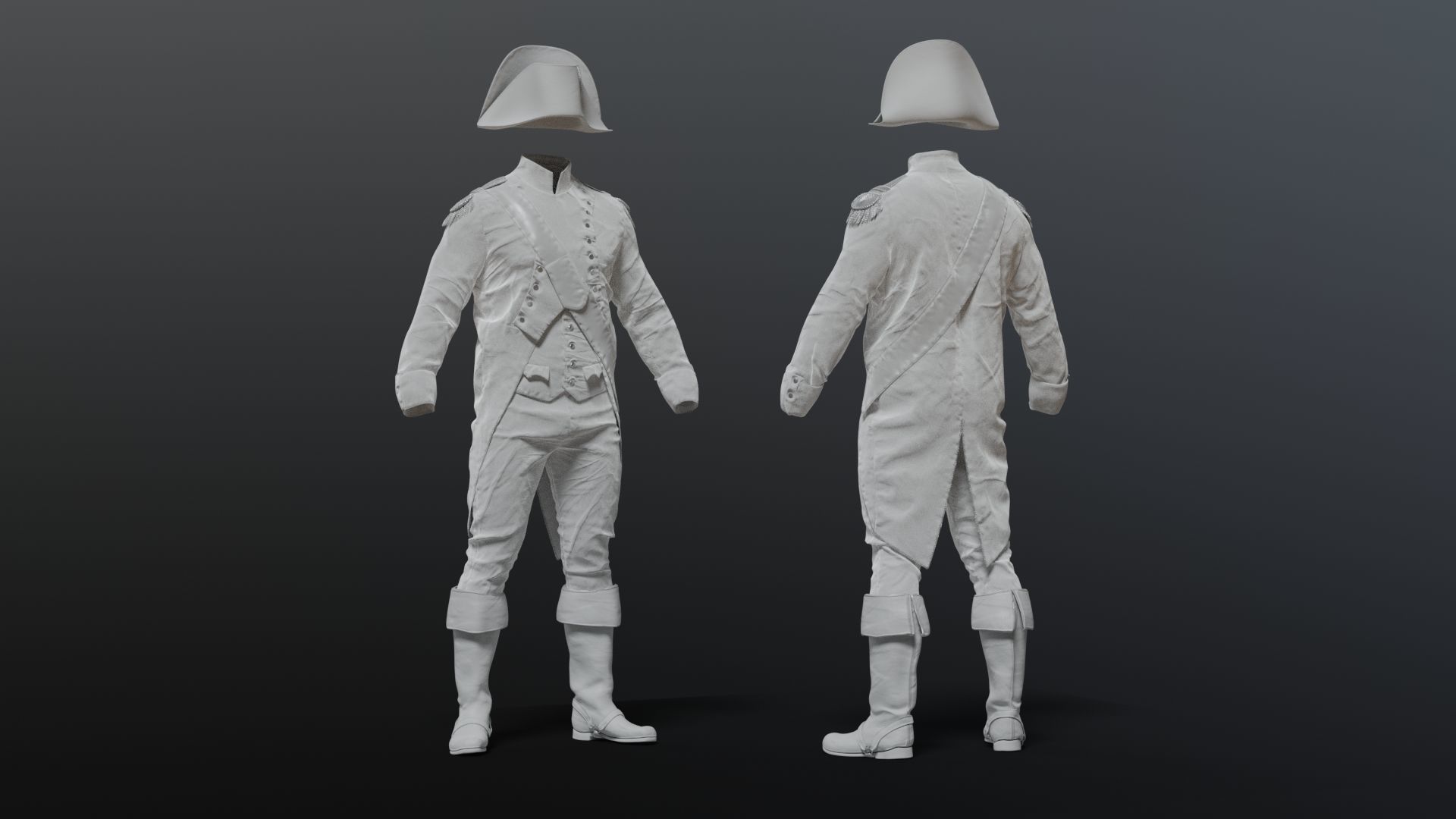 SOLDIER French NAPOLEON 3D model_47